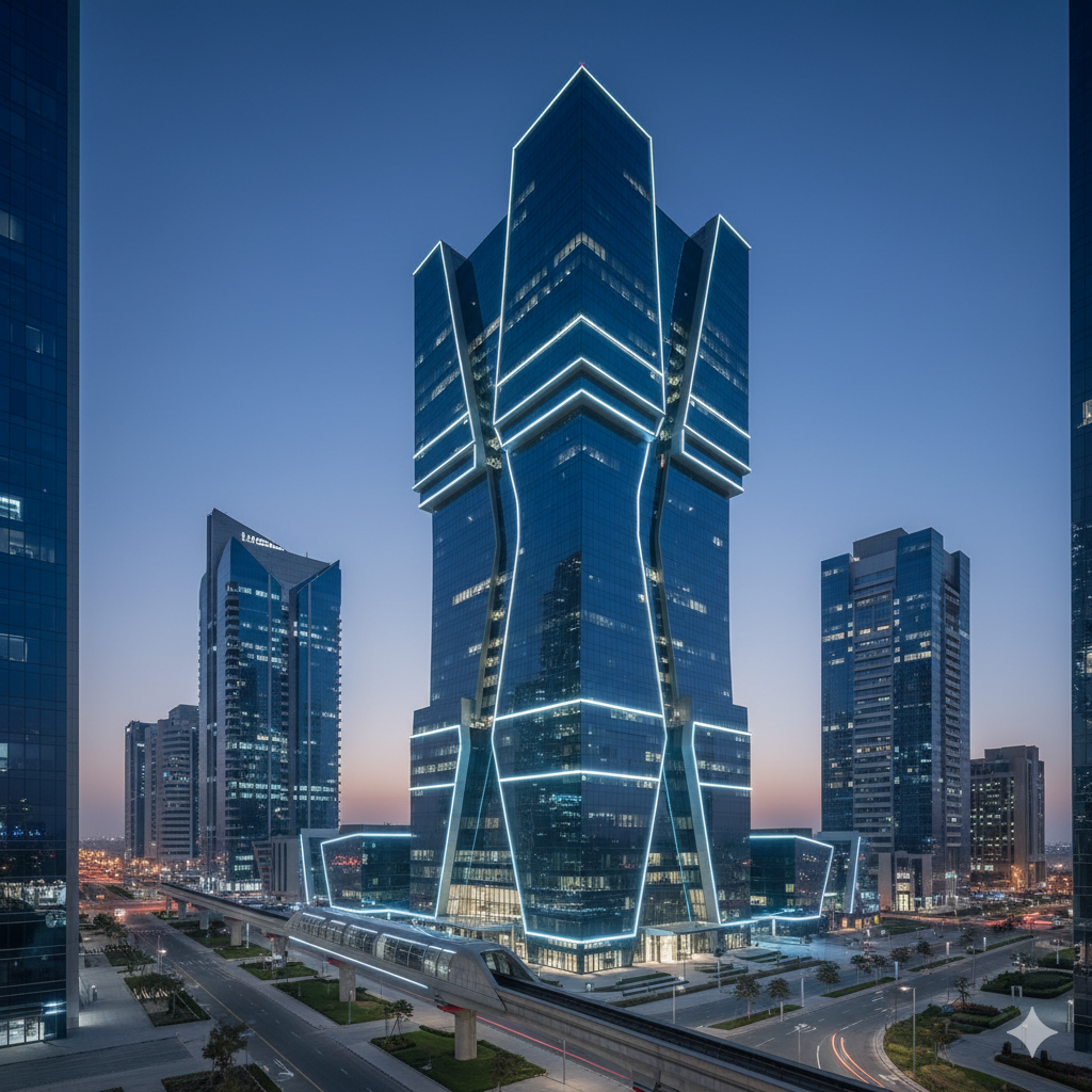 Saudi real estate market 2026 showing new commercial and residential property projects.