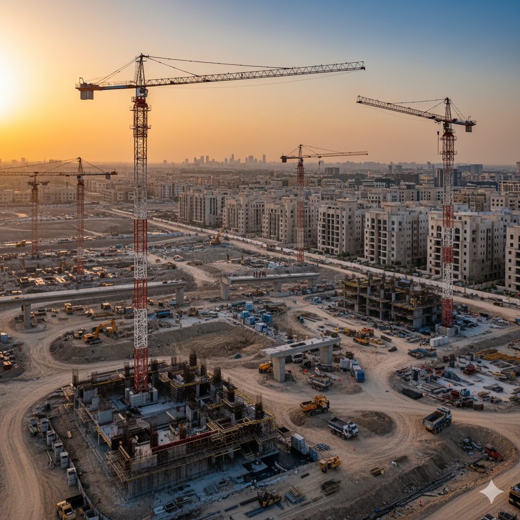 المشاريع تحت الإنشاء في السعودية