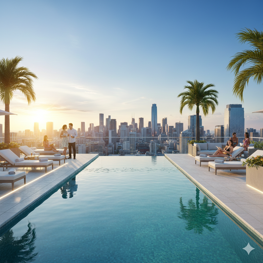 Luxury apartment building on Prince Mohammed bin Abdulaziz Street offering Jeddah Tahlia Street apartments high rental yield