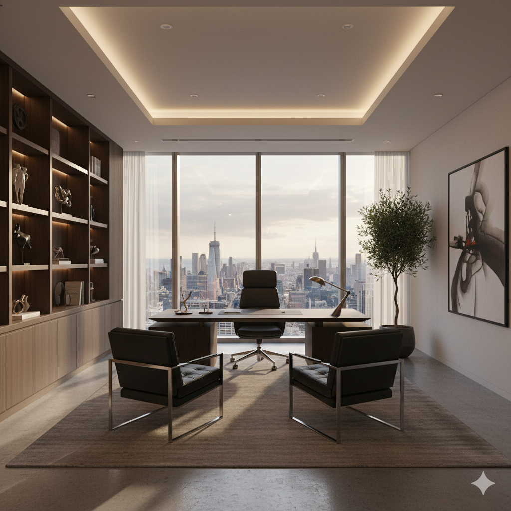 Technician performing routine AC maintenance in a Riyadh villa to ensure cooling efficiency. - Property maintenance KSA